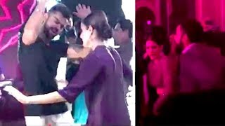 Virat Kohli Anushka Sharmas CUTE Video Dancing At Zaheer Khan  Sagarikas Wedding 2017 [upl. by Nalaf809]