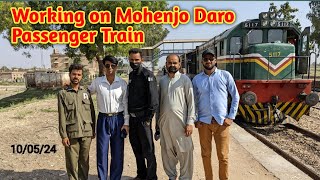 Working on mohenjo daro passenger train [upl. by Aissatsana]