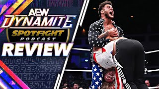 AEW Dynamite ⚫ Cardiff eskaliert Geldstrafe für Ospreay MJF EXPOSED  Wrestling Review 210824 [upl. by Earehc]