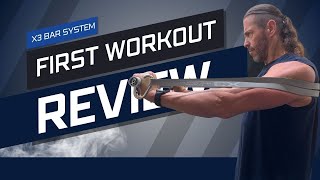 X3 Bar System Review First Workout Experience Review [upl. by Palua]