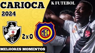 MELHORES MOMENTOS de Vasco vs Madureira Cariocão 2024 [upl. by Sew]