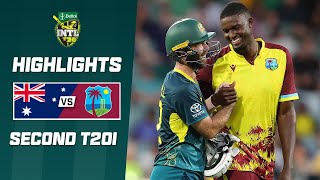 Australia v West Indies 202324  Second T20I [upl. by Albur688]