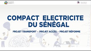 Présentation du Senegal Power Compact [upl. by Eisen]