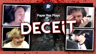 PRX Plays Deceit  Paper Rex WGAMING [upl. by Fridlund620]