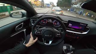 2023 Kia ProCeed GTLine 15 TGDi A7 160HP  POV Test Drive [upl. by Aserehs]