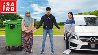 Miskin vs Cantik Minta Sedekah  Social Experiment Malaysia [upl. by Nylecoj]