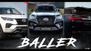 Fortuner Edit 🔥🔥 Baller Remix  Striker Editzz [upl. by Asilla]