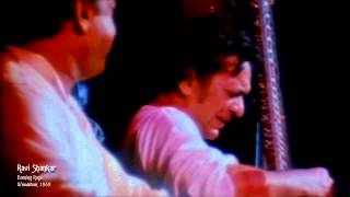 Ravi Shankar  Woodstock 1969  Evening Raga [upl. by Annuahsal]