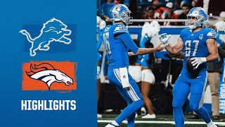 Jared Goffs HUGE game leads the Lions to a win over the Broncos  2023 Week 15 Game Highlights [upl. by Crockett]