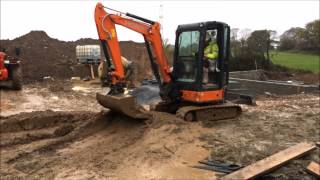 RC TRUCKS TRACTORS DIGGERS Construction site ACTION [upl. by Durand108]