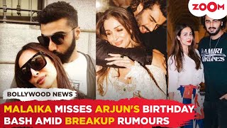 Malaika Arora SKIPS Arjun Kapoors midnight birthday celebration amid BREAKUP rumours [upl. by Iseabal]