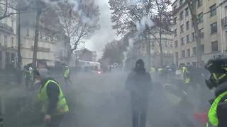 Gilets Jaunes graffiti and riot compilation [upl. by Merta]