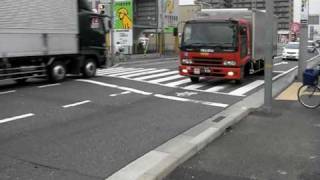 トラック 日本郵便輸送 郵便車 国道2号線 [upl. by Tnelc]