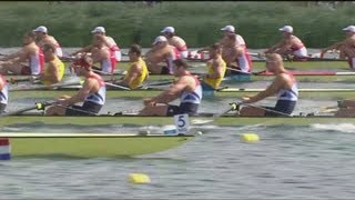 Mens Eight Rowing Repechage Replay  London 2012 Olympics [upl. by Bradlee339]