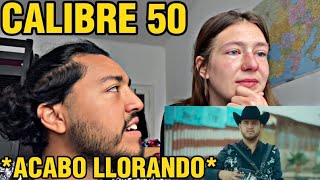 REACCION a CALIBRE 50 por primera vez el corrido de Juanito COMPLETO FT elabadd [upl. by Notsrik]