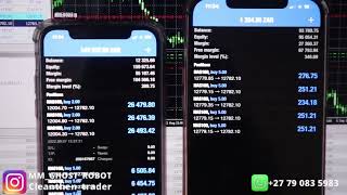 LIVE TRADING with the MM GHOST ROBOT [upl. by Navad330]