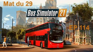 carrière suvi sur Bus simulator 21 Ep114 [upl. by Adnohral]