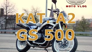 Kupujemy używany motocykl Suzuki GS500  Adam MotoVlog [upl. by Ahkihs596]