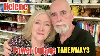 Hurricane Helene Power Outage LESSONS LEARNED by Reseller Couple [upl. by Siskind]