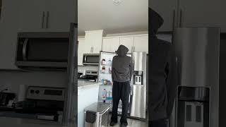 Hoodie on backwards scare prank [upl. by Jacquelyn32]