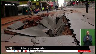 Joburg CBD Explosion  City council confirms explosion caused by methane gas [upl. by Adamson]