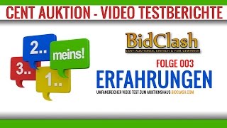 Penny Auctions  der 3 Test zu BidClashcom  Penny Auctions Testbericht German FullHD [upl. by Ida]