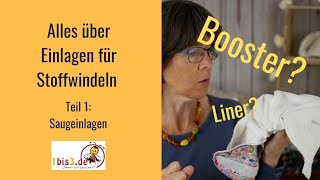 Stoffwindel Einlagen Welche Materialen Welche Reihenfolge Wie verwenden Teil 1  Saugeinlagen [upl. by Chastity]