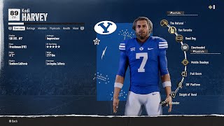 EA COLLEGE FOOTBALL 25  5 Star Improviser at BYU [upl. by Gent475]