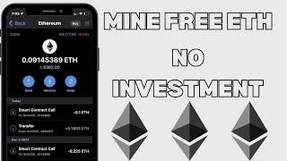 Earn Free Ethereum  Mining Without Investment ✅🔥 [upl. by Ollopa]