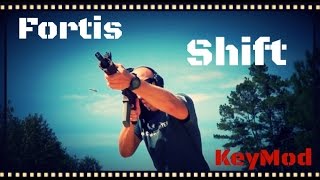 Fortis SHIFT AR15 Short Angled Grip KeyMod Version Review HD [upl. by Eamanna713]