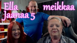 Ella meikkaa Jaanaa 5 [upl. by Airbmac]