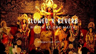 bhaktisong  NIMIYA KE DAR MAIYA SLOWED REVERB SONG  PAVAN SINGH LOFI song [upl. by Wendel]