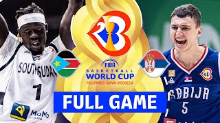 South Sudan v Serbia  Full Basketball Game  FIBA Basketball World Cup 2023 [upl. by Florio984]