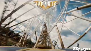 Hyperia Audio of First ever ride Thorpe Park Resort [upl. by Ratcliffe520]