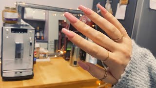 ASMR TAPPING ON COFFE BAR  LENS TAPPING ✨ fast tapping  edafoxx ASMR ♡ [upl. by Bullen]