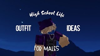 roblox high school life outfit ideas for males 1  soulful prod ovo prezzy [upl. by Aseram941]