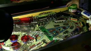 How to clean polish and wax a pinball playfield [upl. by Corell]