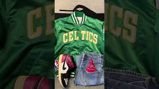 Vintage Celtics Starter Jacket Iconic Retro Style vintageapparel celtics [upl. by Vincents]