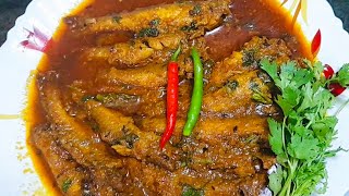 তোপসে মাছের ঝাল TOPSE MACHER JHAL RECIPE [upl. by Jillie]