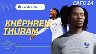 EAFC24  Khéphren Thuram  Pro Club Faces Creation  Career Mode [upl. by Myrtle]