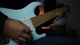 PVRIS  Fire  Aaron Marshall Solo Interpretation Guitar Cover [upl. by Pickar598]