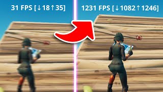 How To Get 1000 FPS In Fortnite Chapter 5 FPS Boost Guide [upl. by Pena565]