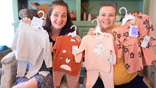 PREGNANT SISTERS DO A BABY HAUL [upl. by Narahs535]