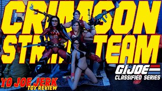 GI Joe Classified Crimson Strike Team  Does This Set Suck  Another Super Boring Review [upl. by Rehtse]