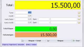 14 Cara Penggunaan Menu Kasir Tutorial Program Toko iPos 4 0 [upl. by Jerrilee]