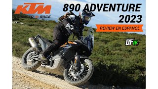 KTM 890 Adventure 2023  Review  Que tan mejorada es [upl. by Yanrahs]