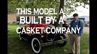 This 1930 Ford Model A Huckster Body Was Built By A Casket Manufacturer And Thats Not All [upl. by Saitam]