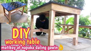 paano gumawa ng working table  lamesa [upl. by Doner]