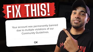 How To Recover a Permanently Banned or Suspended TikTok Account [upl. by Yaeger]