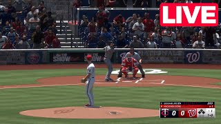 🔴LIVE NOW Minnesota Twins vs Washington Nationals  Spring Training Mar 21 2024  MLB 24 EN VIVO [upl. by Ades]